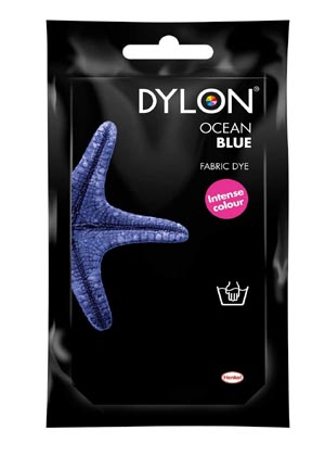 Dylon Cold water clothing dye - OCEAN BLUE (DYLON) Sz: 26